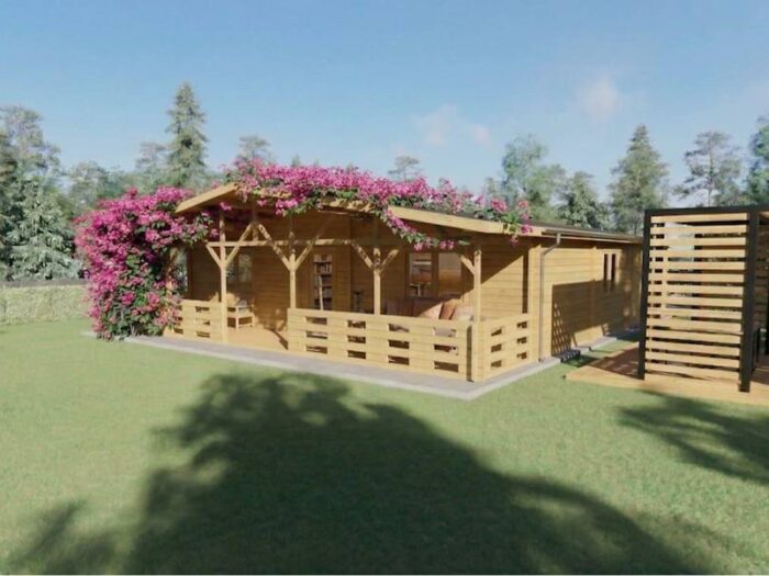 Casa de Madera 120 m² | Modelo Vitoria 6 Estancias