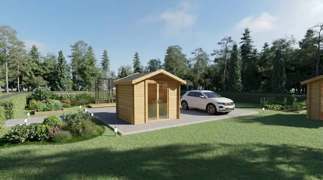 Casa de Madera para Jardín Feira 3×2,5 m | DSAVIA