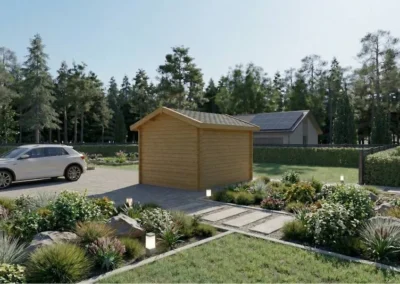 Casa de Madera para Jardín Feira 3×2,5 m | DSAVIA