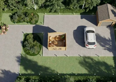 Casa de Madera para Jardín Feira 3×2,5 m | DSAVIA
