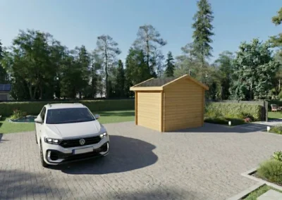 Casa de Madera para Jardín Feira 3×2,5 m | DSAVIA