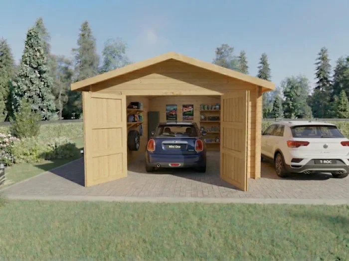 Garaje de Madera Prefabricado